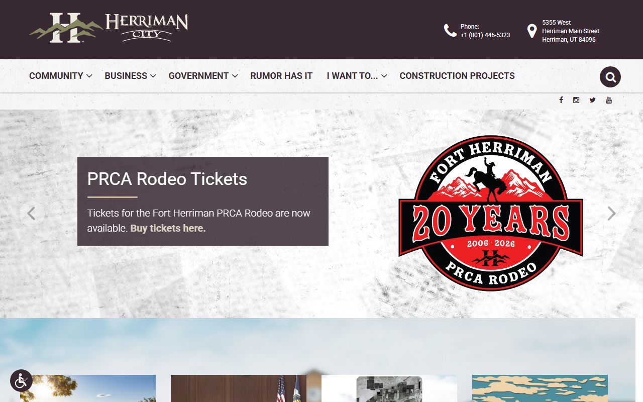 Herriman Marriage Records official city website