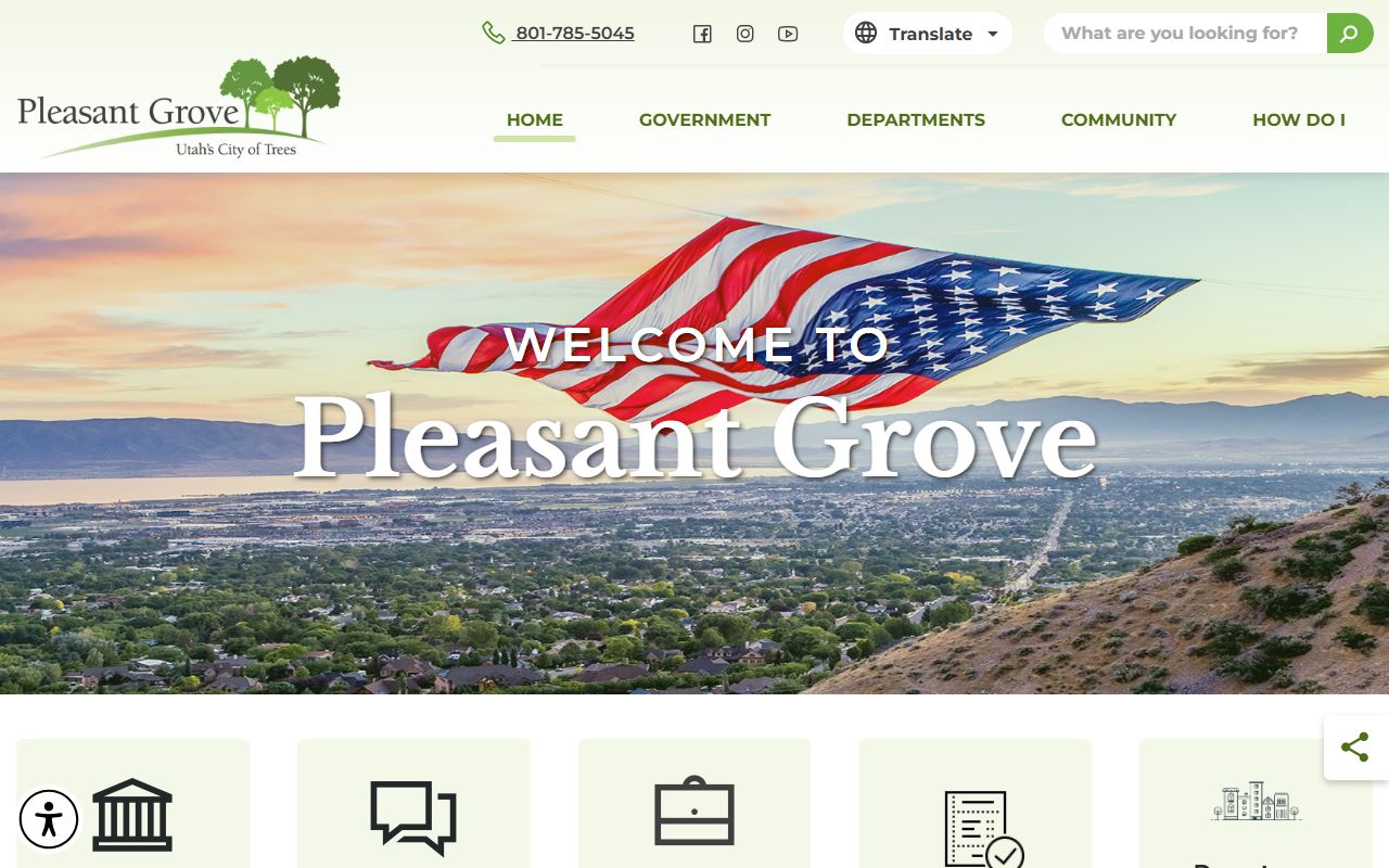 Pleasant Grove marriage records city website