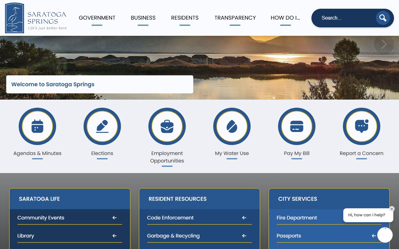 Saratoga Springs marriage records city website