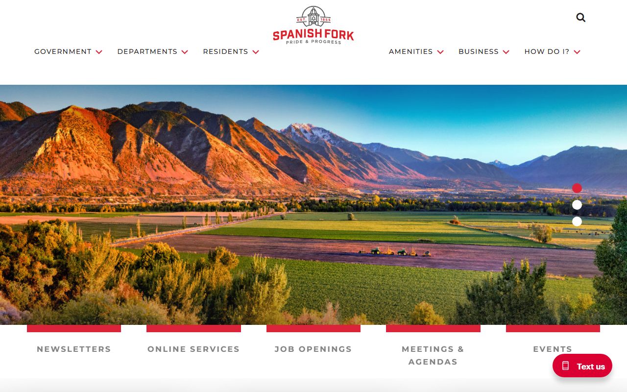 Spanish Fork marriage records city website