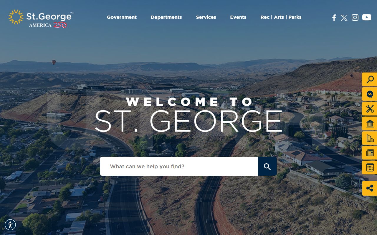St. George Marriage Records city website