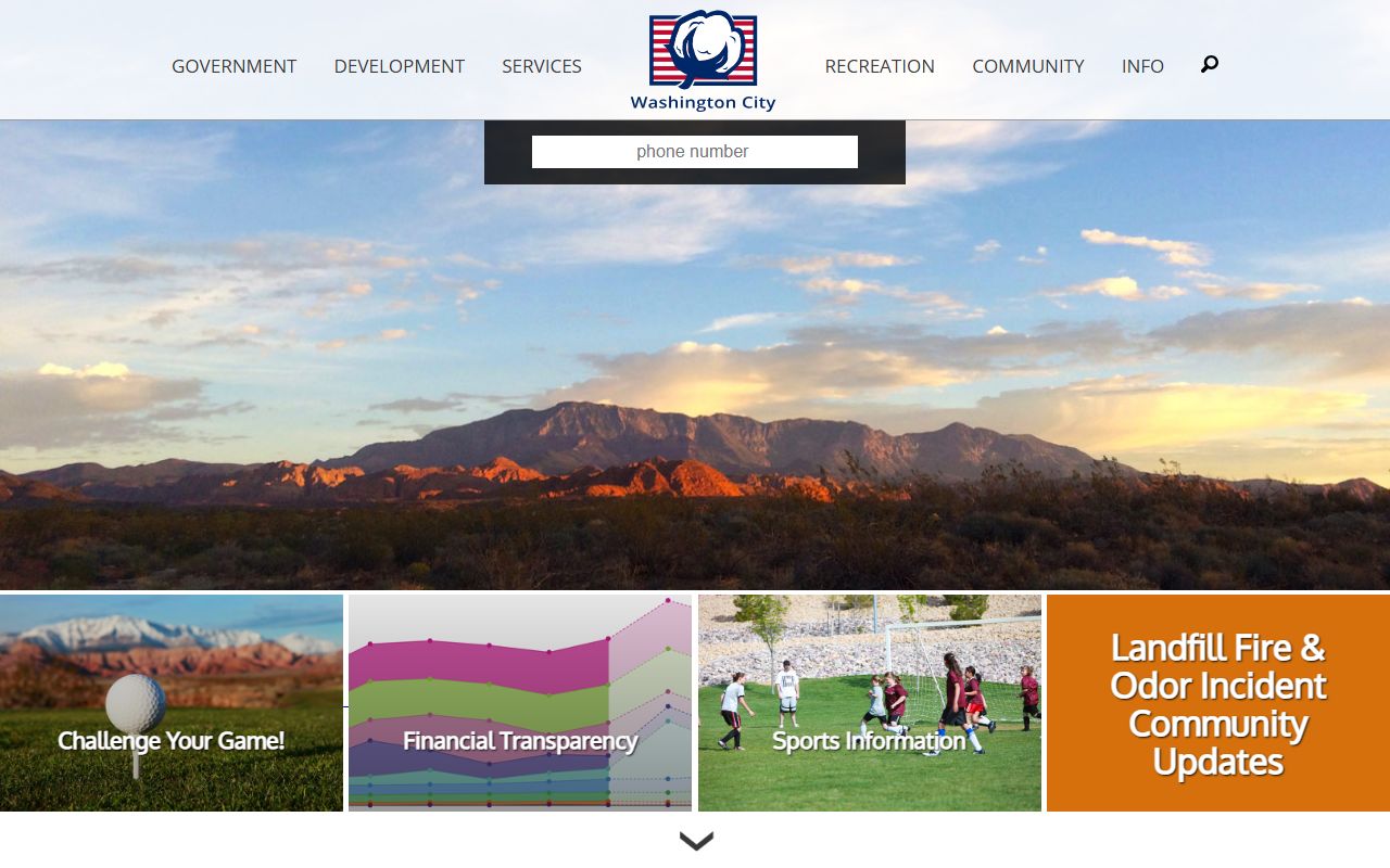 Washington Marriage Records city website