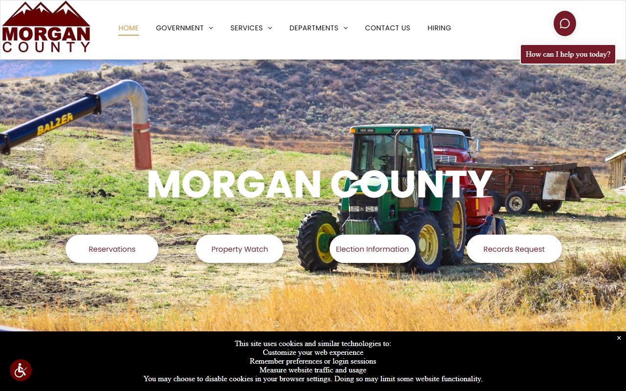 Morgan County Marriage Records county homepage