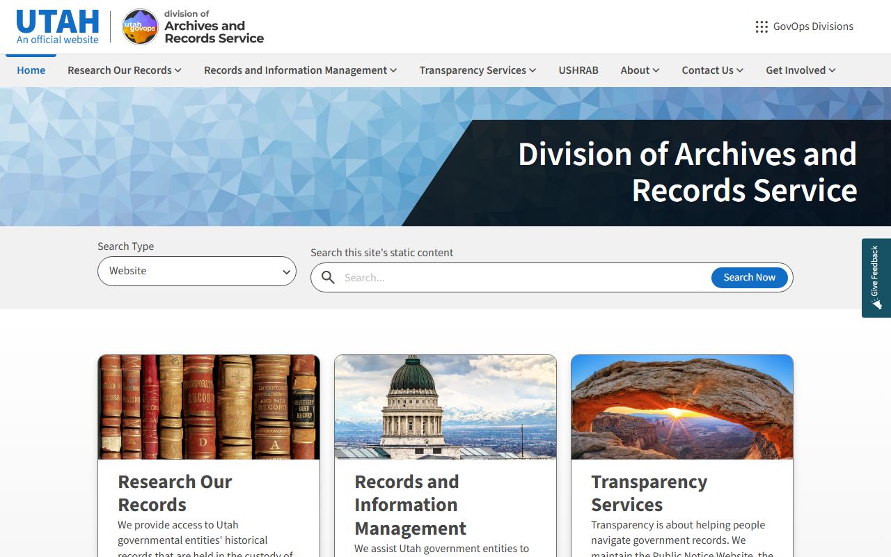 Utah Marriage Records historical archive search resource